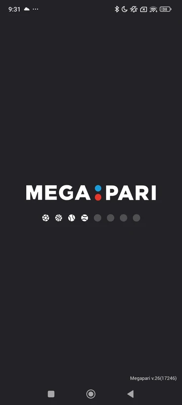 Megapari ilovasi skrinshoti 1
